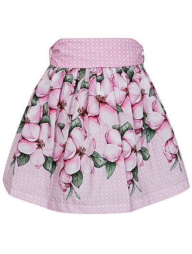 Пышная юбка с цветочным принтом Balloon Chic - 1044509072501 - Фото 2