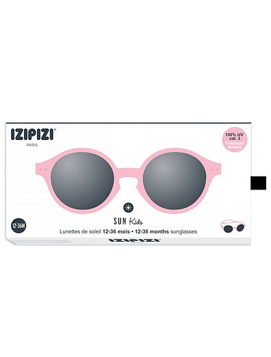 Очки солнцезащитные в розовой круглой опаве IZIPIZI - 5252628980034 - Фото 6