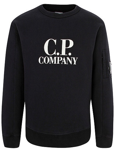 Свитшот с логотипом бренда C.P.Company - 0084519283932 - Фото 1