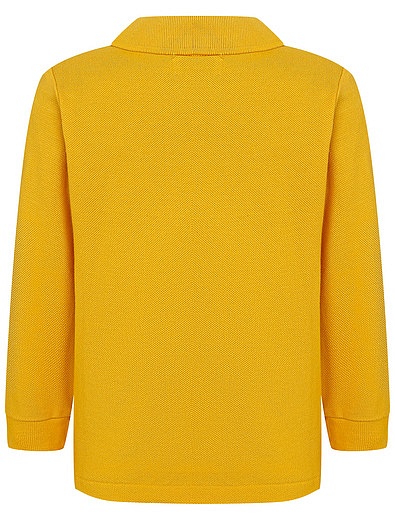 Желтое поло с вышивкой логотипа Ralph Lauren - 1144519082702 - Фото 2