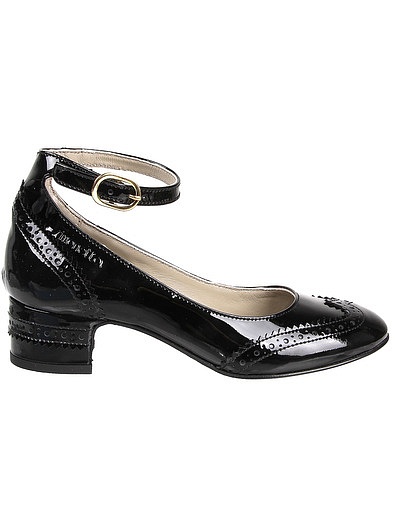Черные лакированные туфли Simonetta - 2011109980344 - Фото 2