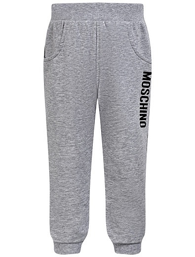 Спортивные брюки с логотипом Moschino - 4244529170608 - Фото 1