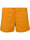 Оранжевые хлопковые шорты - 1412809770036