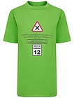 Зеленая футболка с принтом - 1134519184483