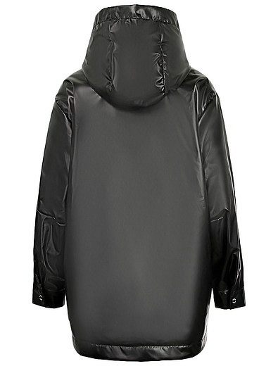 Черная куртка со съемным капюшоном G'N'K - 1074519370335 - Фото 2