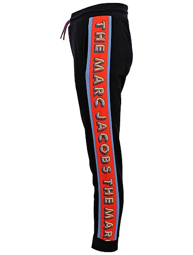 спортивные брюки с логотипом на лампасах Marc Jacobs - 4244529270711 - Фото 2