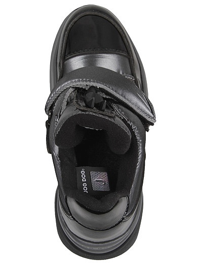 Серые ботинки на липучках Jog Dog - 2031709980063 - Фото 4