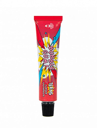 Зубная паста-маркер 7+  Bubble Gum индикатор зубного налета, 30 мл Montcarotte - 6484528270697 - Фото 3
