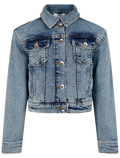 джинсовая Куртка с логотипом MSGM - 1074509272021 - Фото 1