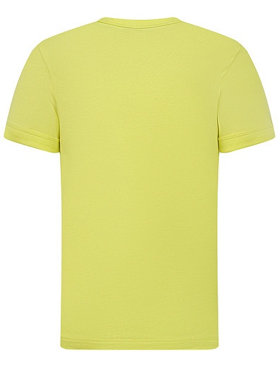 Желтая футболка с принтом &quot;The Mascot&quot; Marc Jacobs - 1134529177307 - Фото 4