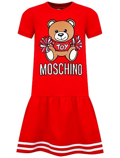 красное Платье с принтом TOY Moschino - 1054509272214 - Фото 1