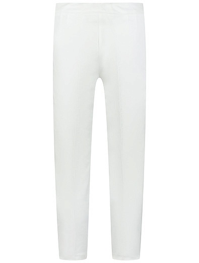 Белые классические брюки Liu Jo Junior - 1081209970096 - Фото 2