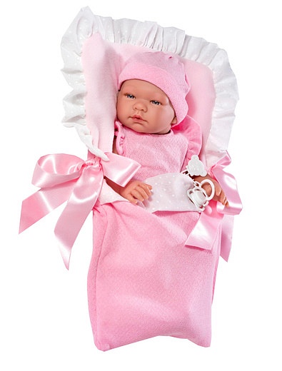 Кукла пупсик в розовом конверте 43 см ASI - 7114500070784 - Фото 1
