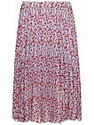 Легкая юбка с цветочным принтом - 1044509073485