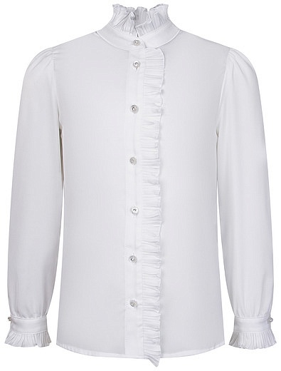 Блуза с оборкой SILVER SPOON - 1034509080439 - Фото 1