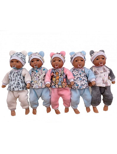 Комплект одежды для куклы с принтом животные 19 см Magic Manufactory - 7164529180056 - Фото 4