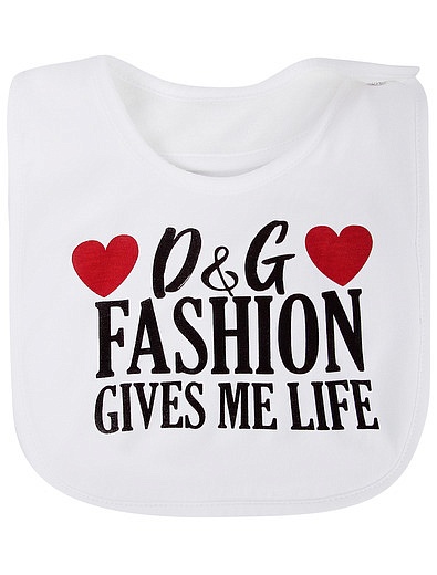 Комплект из 3 шт. с принтом d&amp;g fashion gives me life Dolce & Gabbana - 3031209980012 - Фото 4