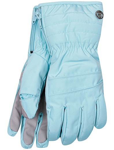 Голубые утепленные перчатки POIVRE BLANC - 1191508880306 - Фото 1