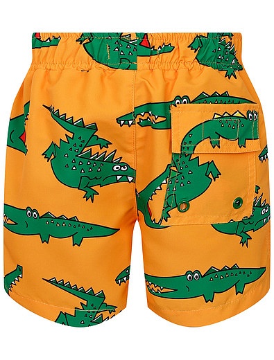 пляжные шорты с крокодилами Stella McCartney - 4104519270643 - Фото 2