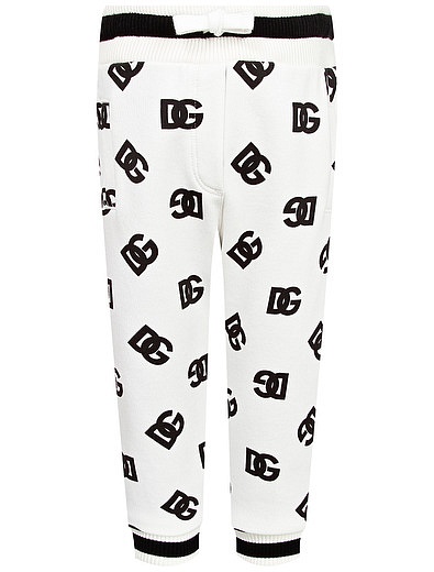 спортивные брюки с логотипом Dolce & Gabbana - 4244509282888 - Фото 1