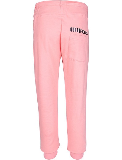 Розовые брюки для занятия спортом Fendi - 4242609780723 - Фото 2