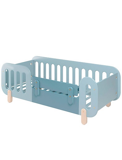 Голубой защитный бортик для кроватки JUST 3.0 Baby Chipak - 5694520170135 - Фото 1