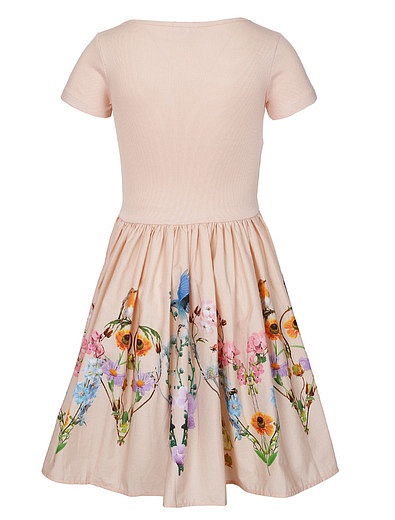 Платье с цветочным принтом на юбке MOLO - 1054509418025 - Фото 2