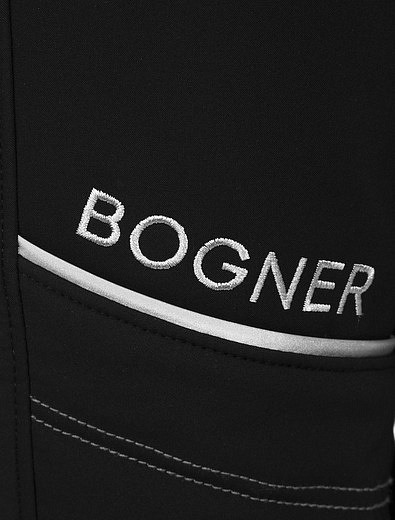 Черные горнолыжные утепленные брюки Bogner - 1601109780061 - Фото 2
