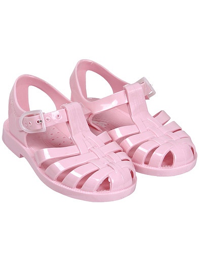 Розовые резиновые сандалии EMPORIO ARMANI - 2072609970044 - Фото 1