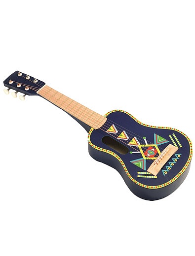 Игрушка деревянная гитара 6 струн Djeco - 7132529980549 - Фото 1