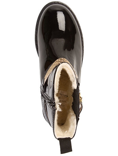 Лакированные утепленные ботинки Florens - 2031109680082 - Фото 4