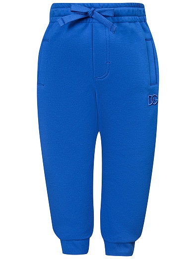 синие спортивные брюки Dolce & Gabbana - 4244519270608 - Фото 1