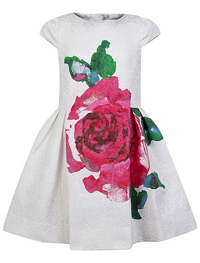Нарядное платье с розой Simonetta - 1051209970648 - Фото 1