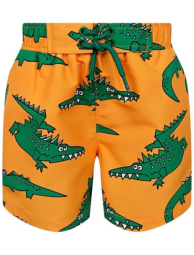 пляжные шорты с крокодилами Stella McCartney - 4104519270643 - Фото 1