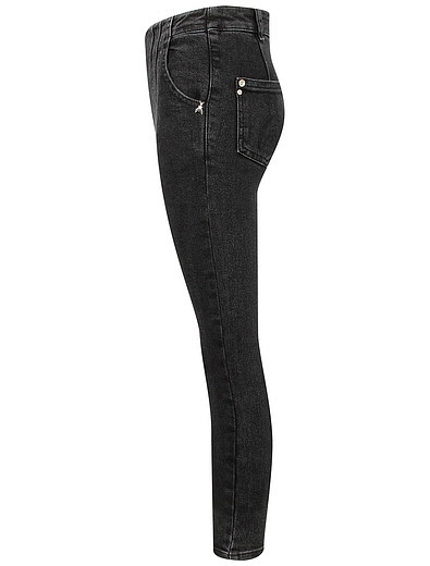 Черные зауженные джинсы Patrizia Pepe - 1164509181307 - Фото 2