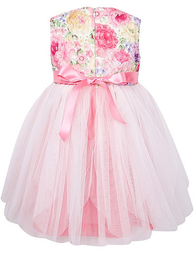 Платье с цветочным принтом и пышной юбкой Marlu - 1052509970321 - Фото 3
