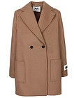 Пальто из шерсти с добавлением кашемира - 1124529380067