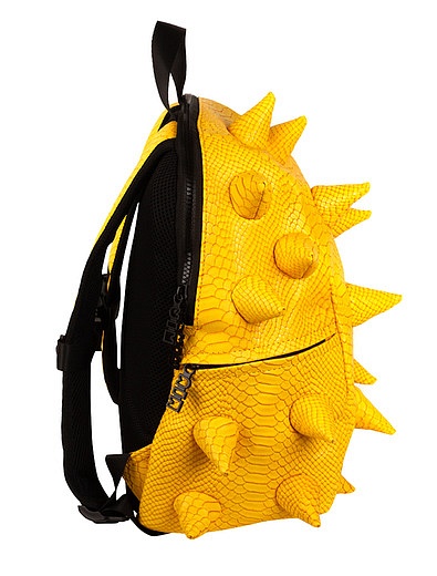 Желтый Рюкзак с шипами 36х30 MUI-MaxItUP - 1504500280041 - Фото 4