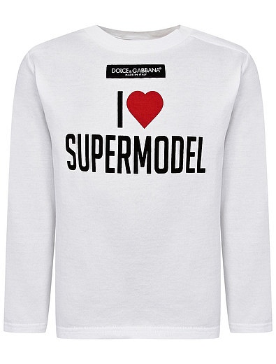 Лонгслив supermodel Dolce & Gabbana - 4164509181144 - Фото 1