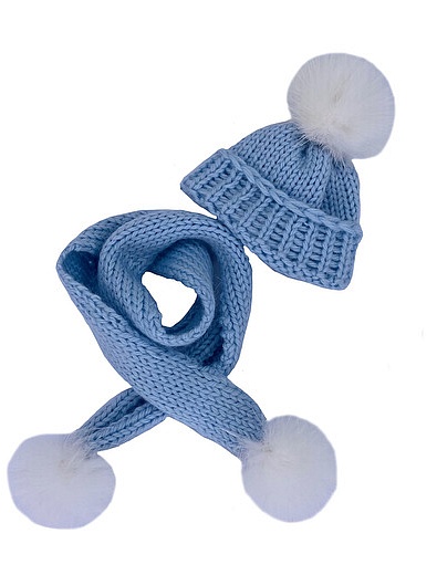 Шапка и шарф для куклы Magic Manufactory - 7164509280271 - Фото 1