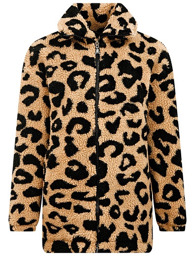 меховая куртка с леопардовым принтом Patrizia Pepe - 1074509182993 - Фото 1