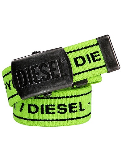 Эластичный ремень с логотипом Diesel - 1304518080486 - Фото 1