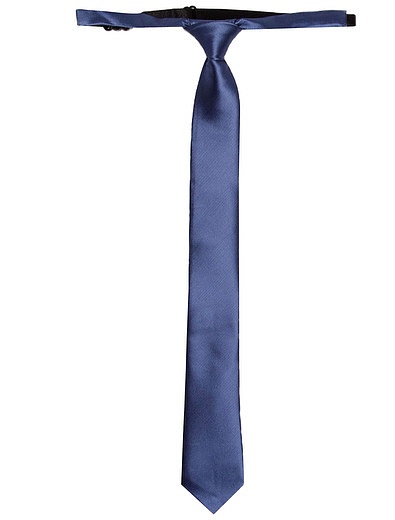 Узкий синий галстук SILVER SPOON - 1324518280204 - Фото 1