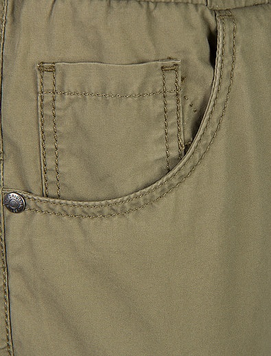 Хлопковые брюки цвета хаки Original Marines - 1082319670180 - Фото 3