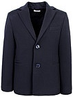 Однобортный синий пиджак - 1334519380292