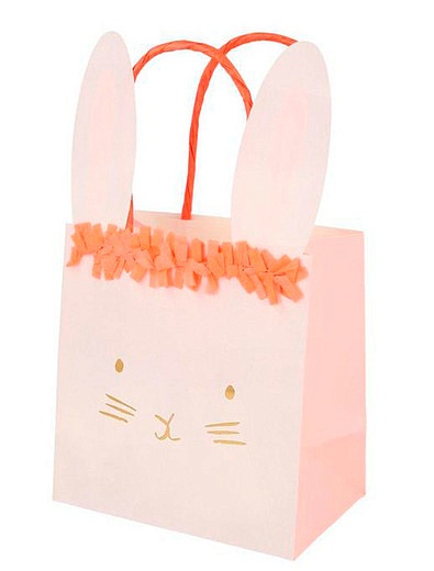 Пакеты для подарков "Кролики" 6 шт. Meri Meri - 6584520171197 - Фото 2