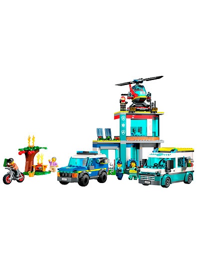 Конструктор LEGO CITY. Штаб аварийных транспортных средств LEGO - 5914519370156 - Фото 3
