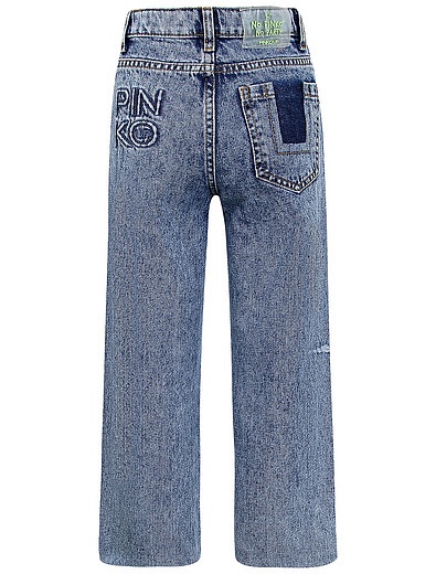 Синие джинсы с разрезами Pinko - 1164509271367 - Фото 2