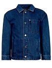 Синяя джинсовая куртка с 3 карманами - 1074519372476