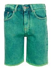 Зеленые джинсовые шорты - 1414529370640